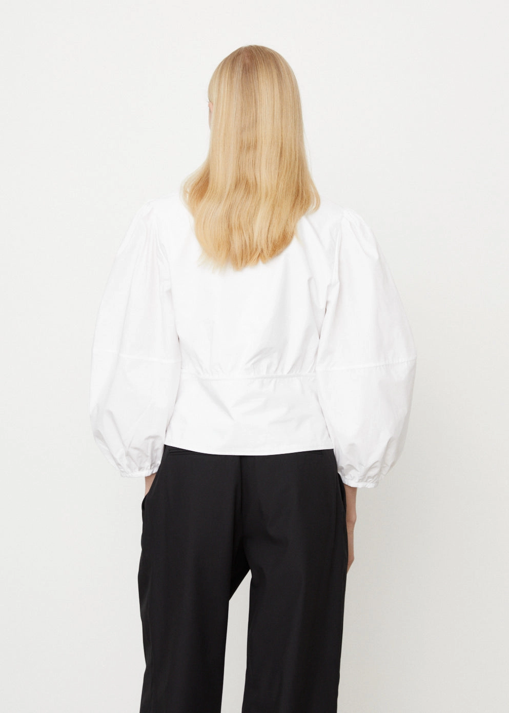 0079 Poplin Corset Top