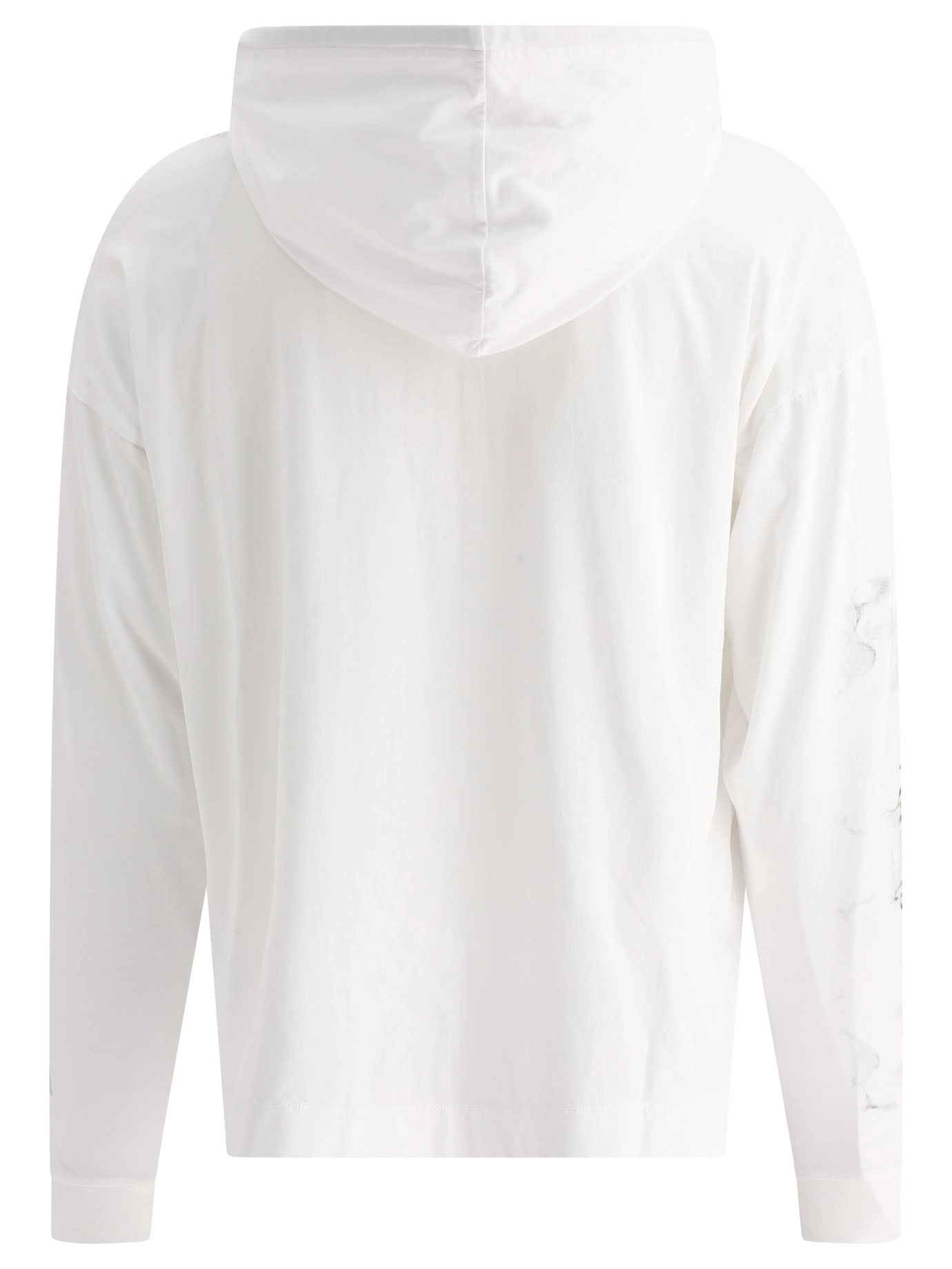 1017 ALYX 9SM Graphic Printed Hooded Long Sleeve T-Shirt