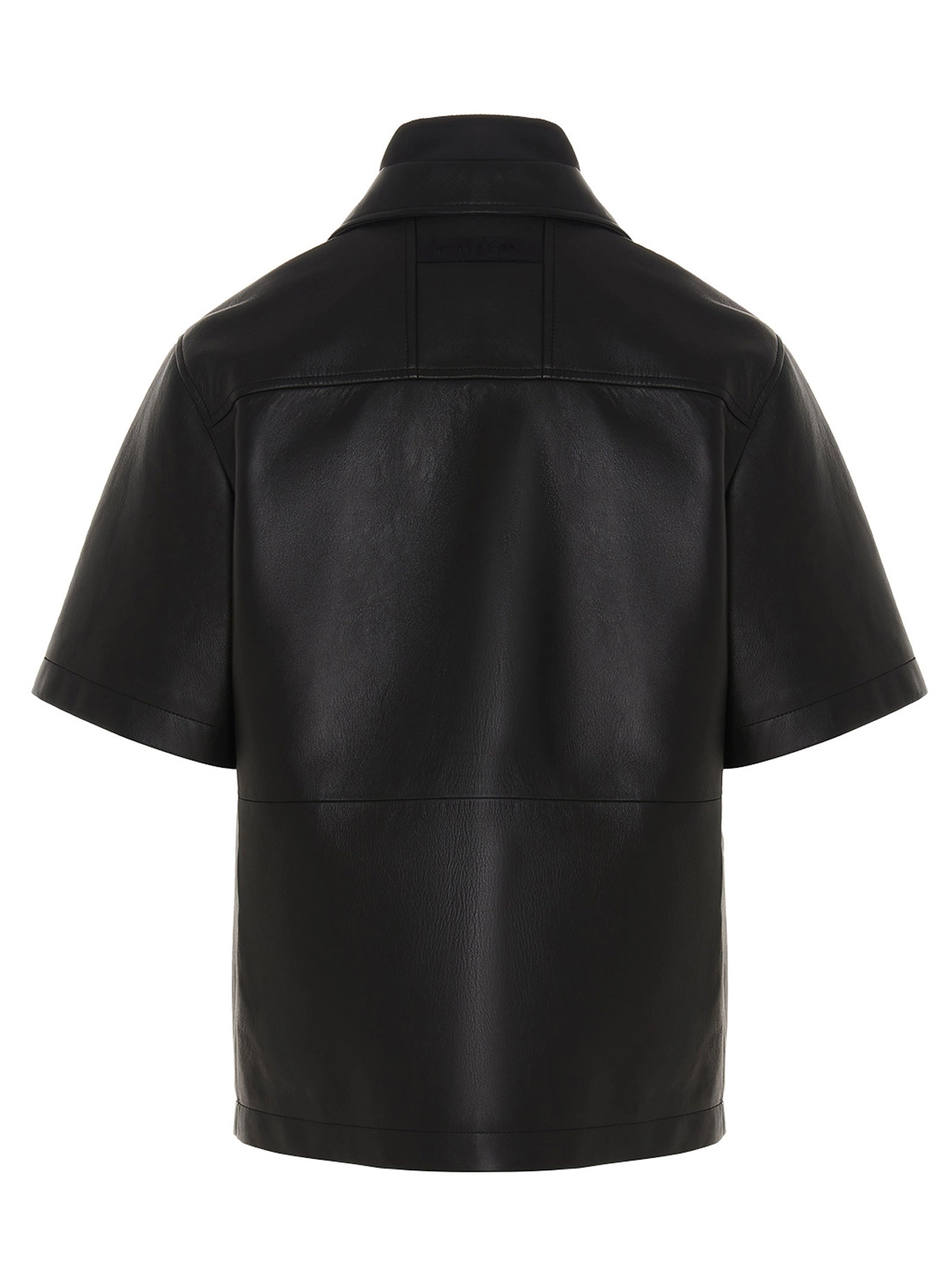 1017 ALYX 9SM Zipped Short-Sleeve Leather Shirt