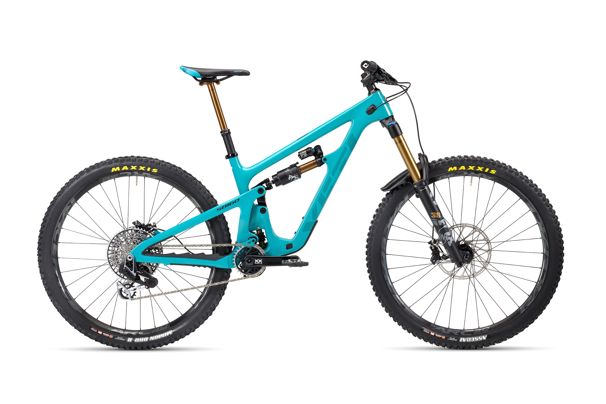 2025 Yeti SB160 Turq Series 29" Complete Mountain Bike - T4 XX Transmission