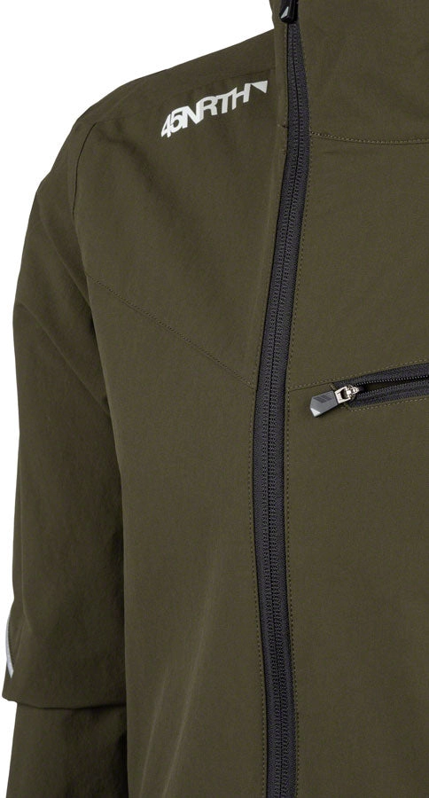 45NRTH 2024 Naughtvind Jacket - Mens Polar Pine Small