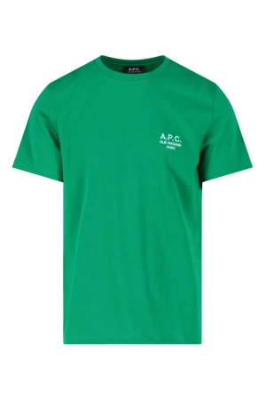 A.P.C. Logo Printed Crewneck T-Shirt