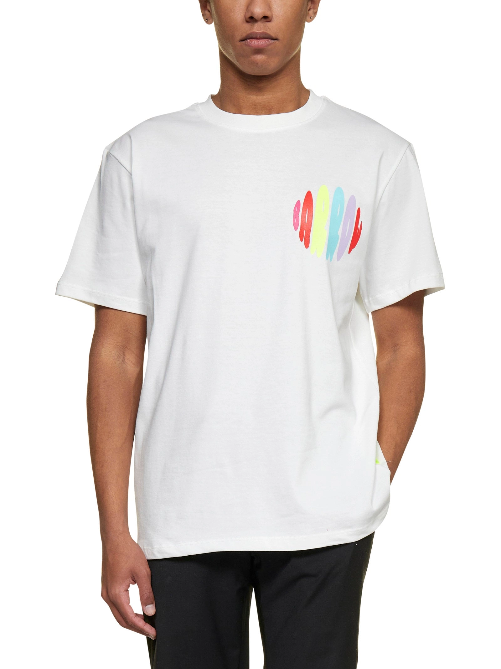Barrow Logo Printed Crewneck T-Shirt