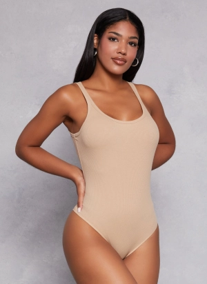 Basic Scoop Neck Tank Bodysuit
