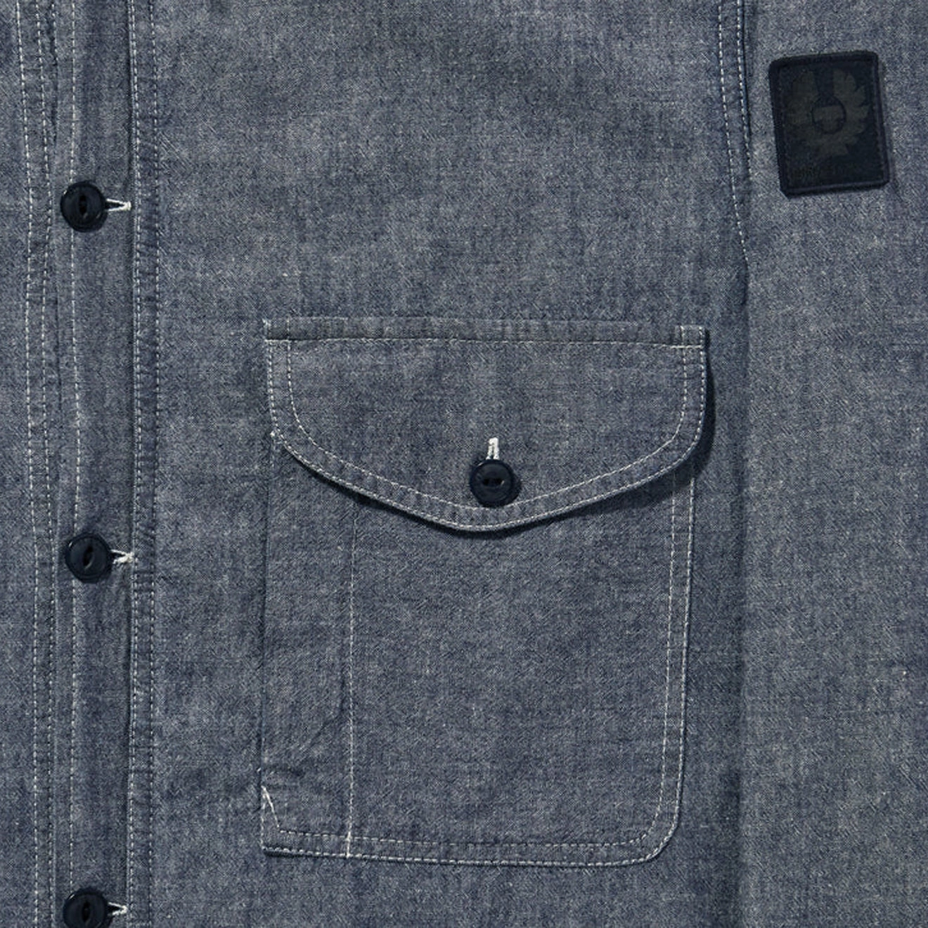 Belstaff CS60 Overshirt Chambray