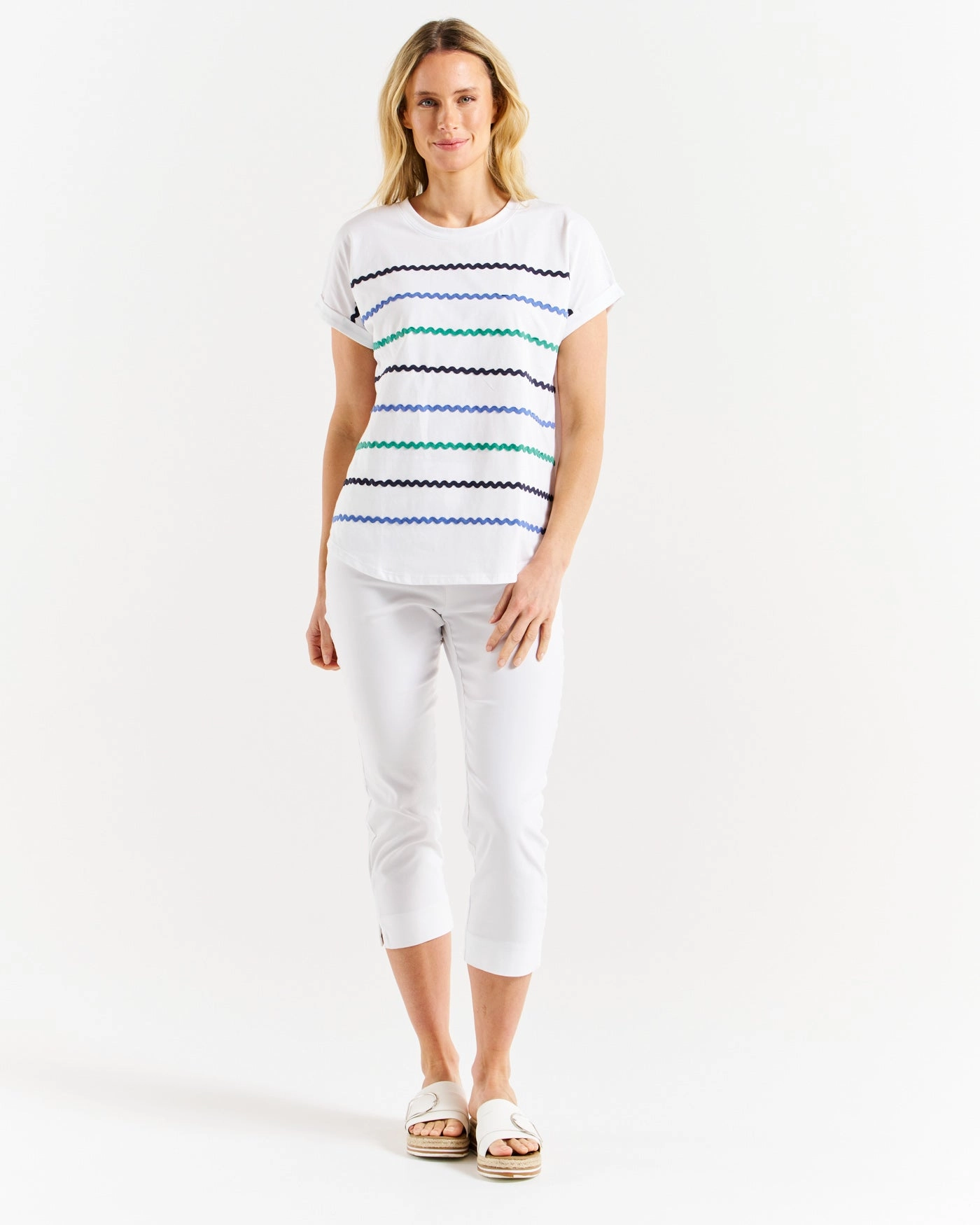 Betty Basics Sunny Tee Ocean Waves