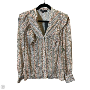 Blouse Long Sleeve By Lulus In Floral Print, Size: M