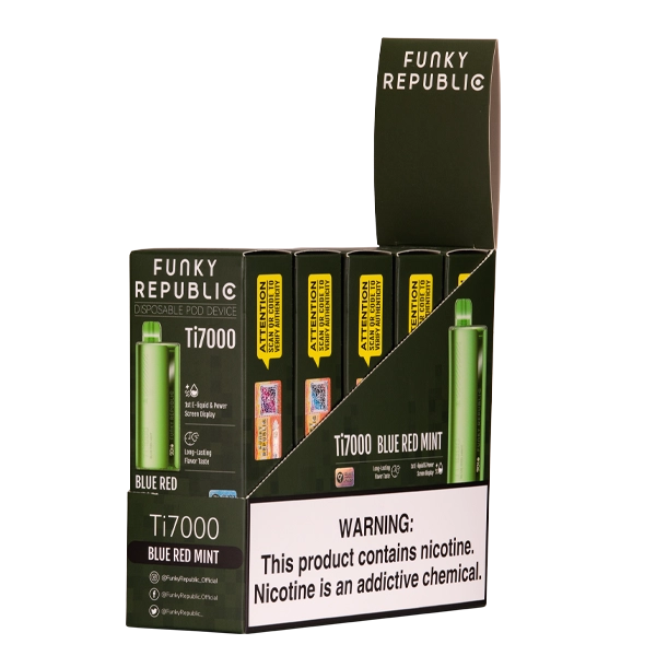 Blueberry Rose Mint Funky Republic Ti7000