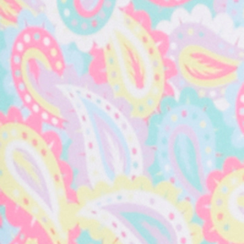 Border Print One Piece Swimsuit