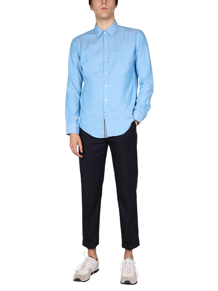 Boss Hugo Boss Logo Embroidered Shirt