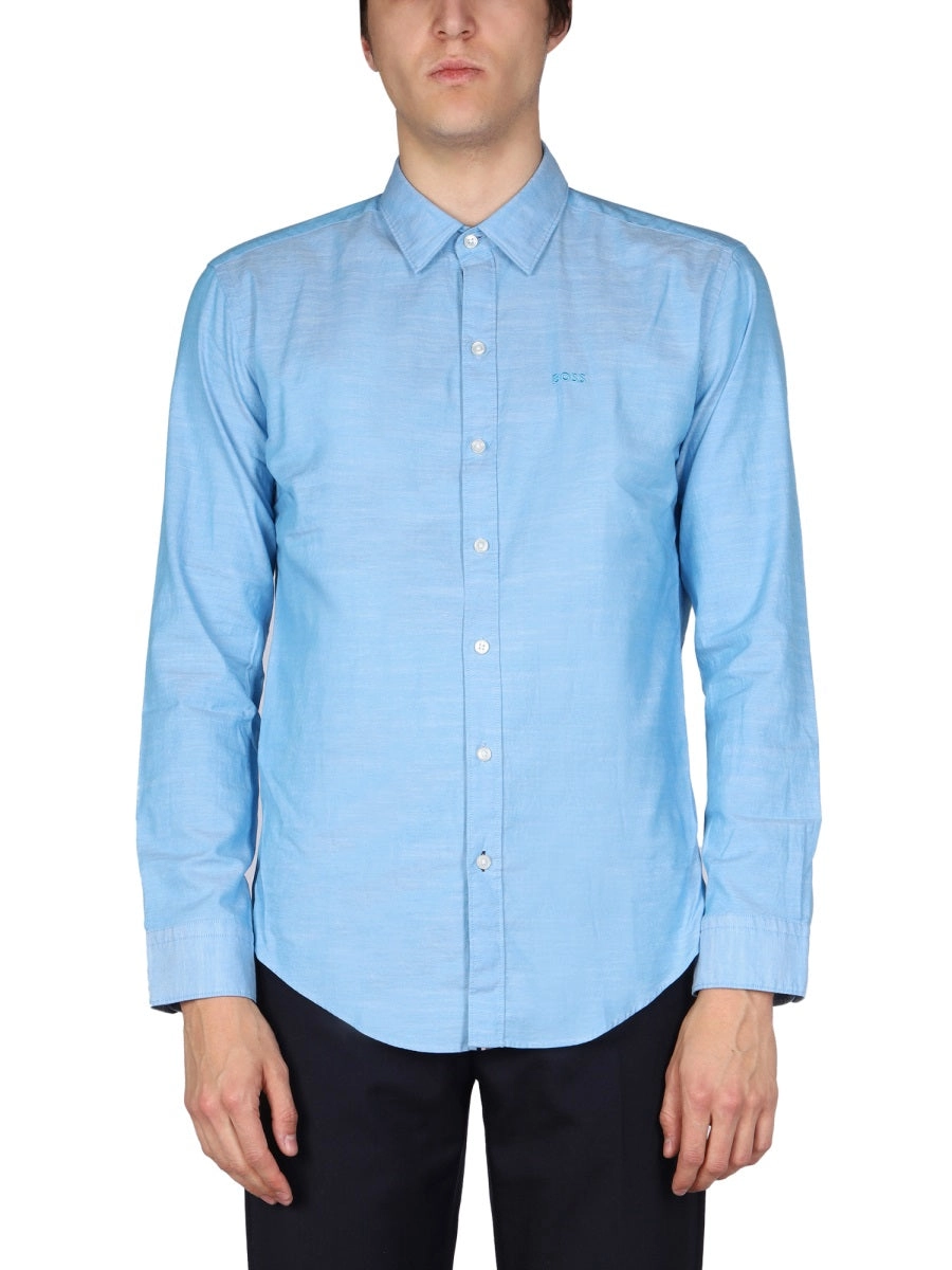 Boss Hugo Boss Logo Embroidered Shirt