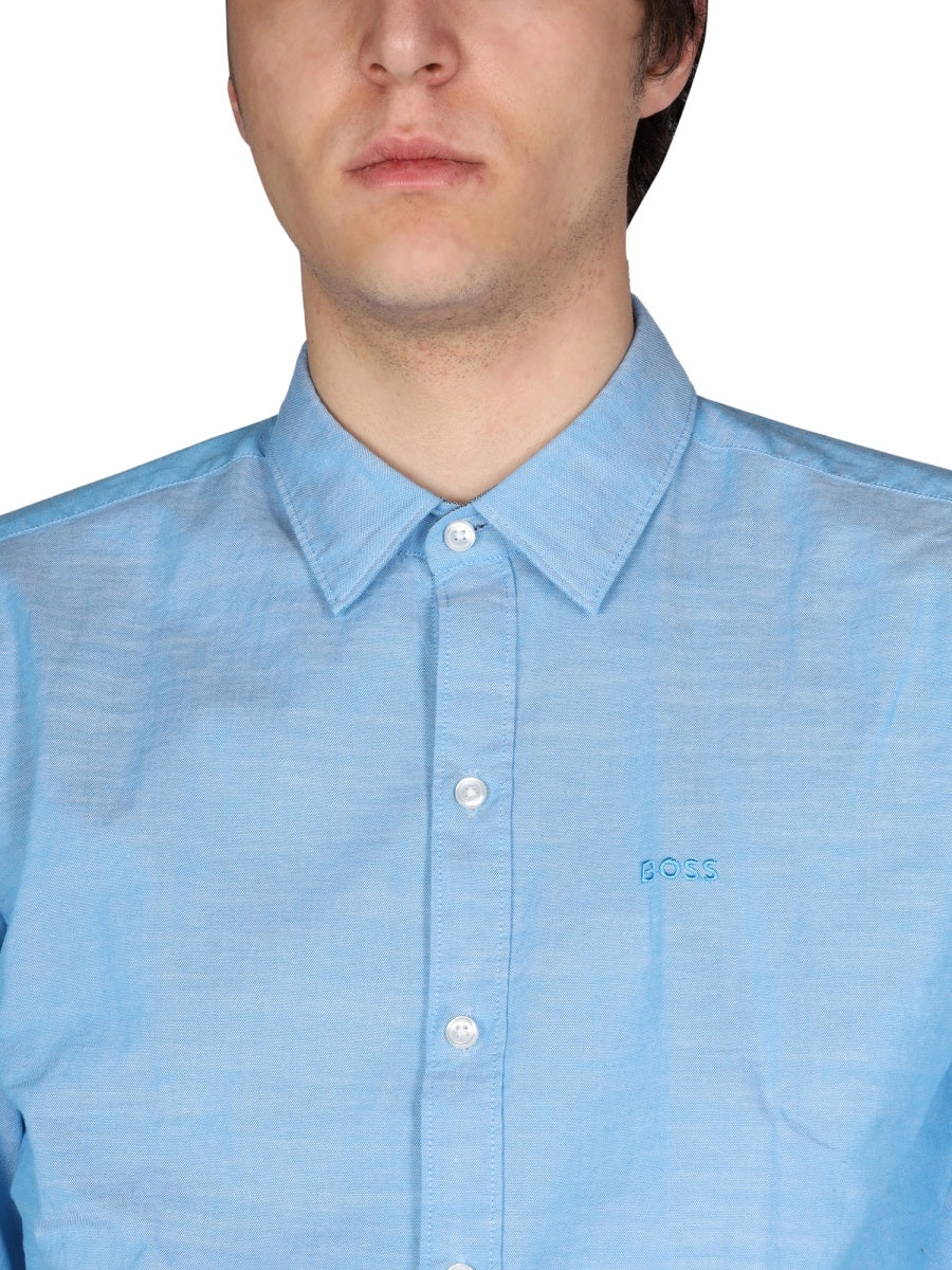 Boss Hugo Boss Logo Embroidered Shirt