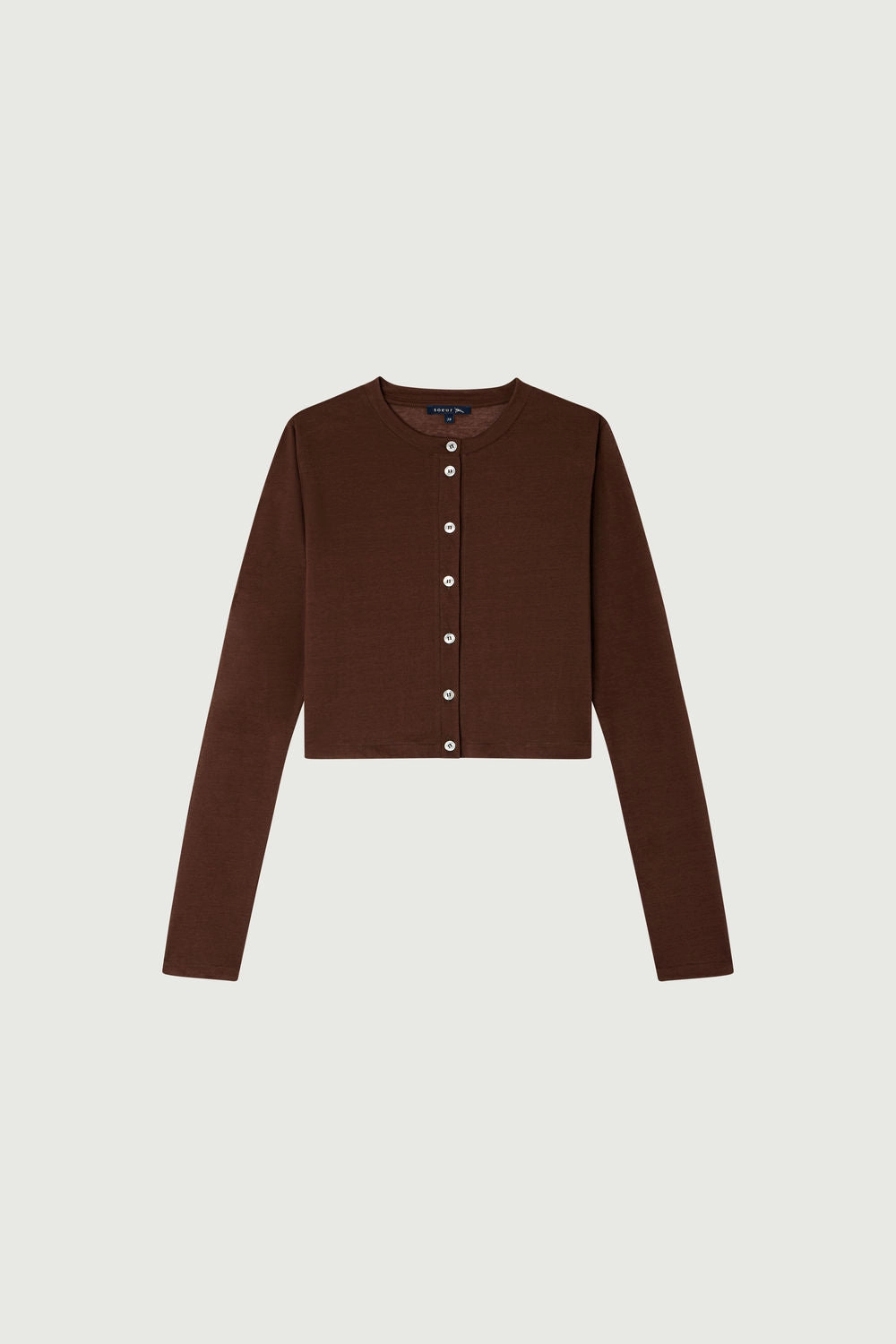 Cardigan Tsh1501 Barbara Acajou