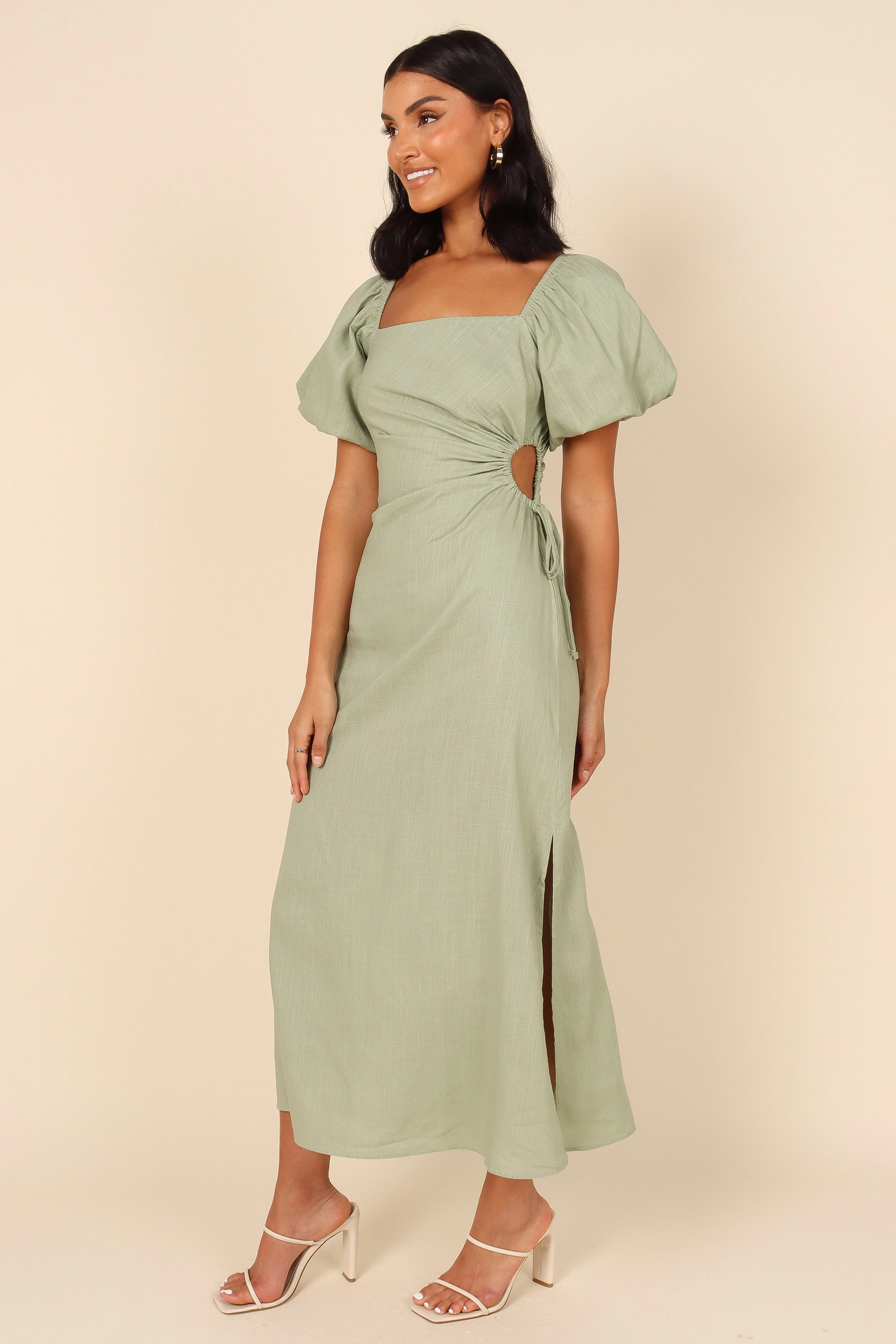 Chloe Cut Out Dress - Sage