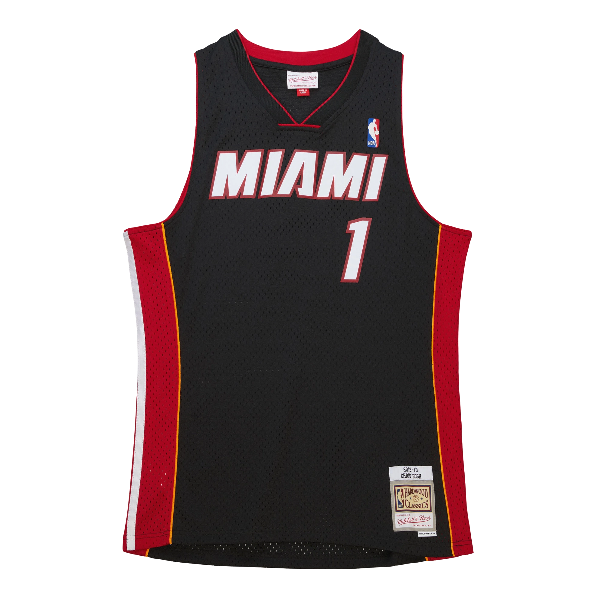 Chris Bosh Mitchell & Ness Miami HEAT 2012-13 Swingman Jersey