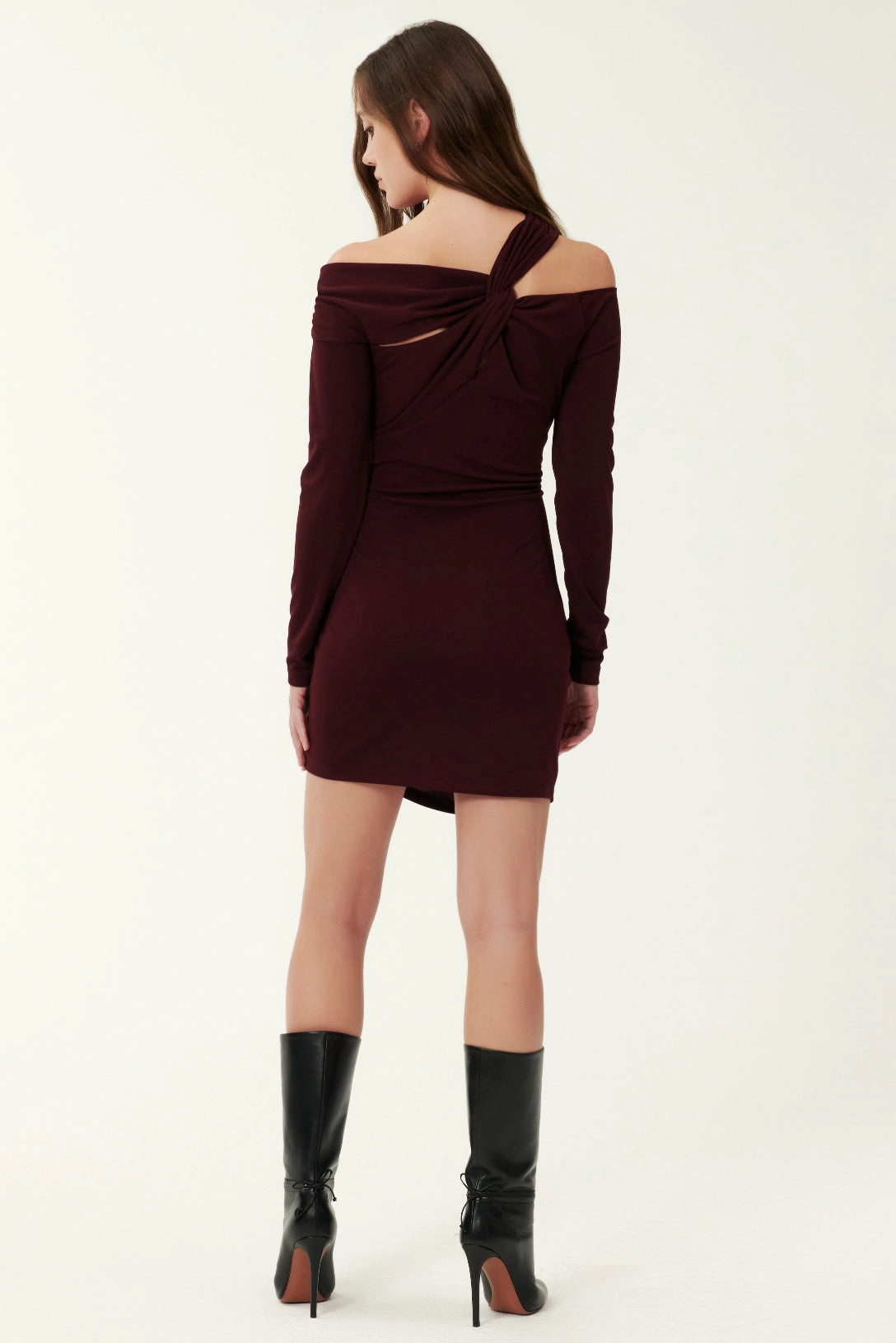 Circe Mini Dress - Prune