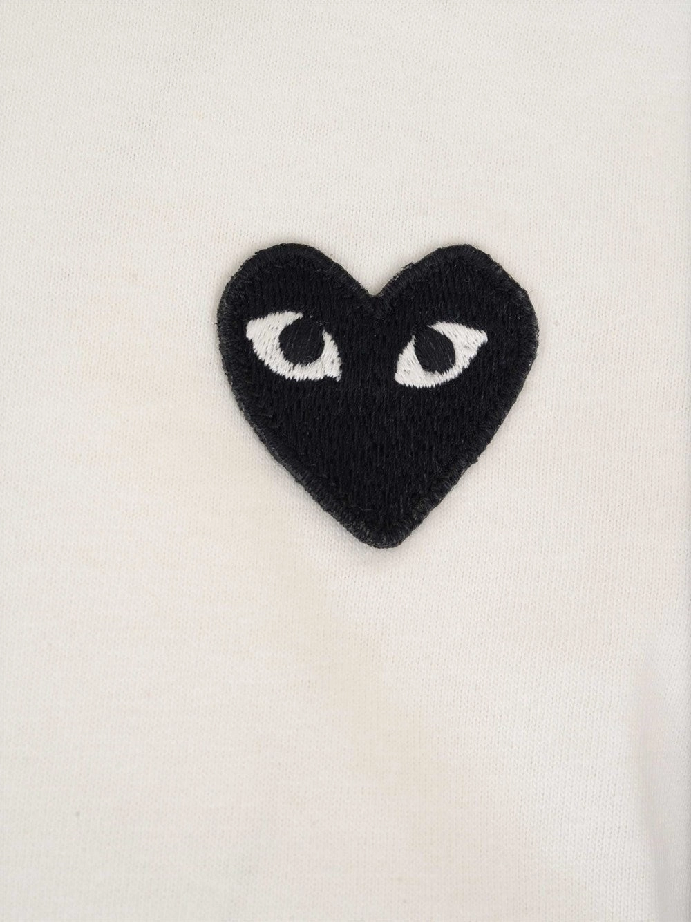 Comme des Garçons Play Heart Logo Patch Polo Shirt