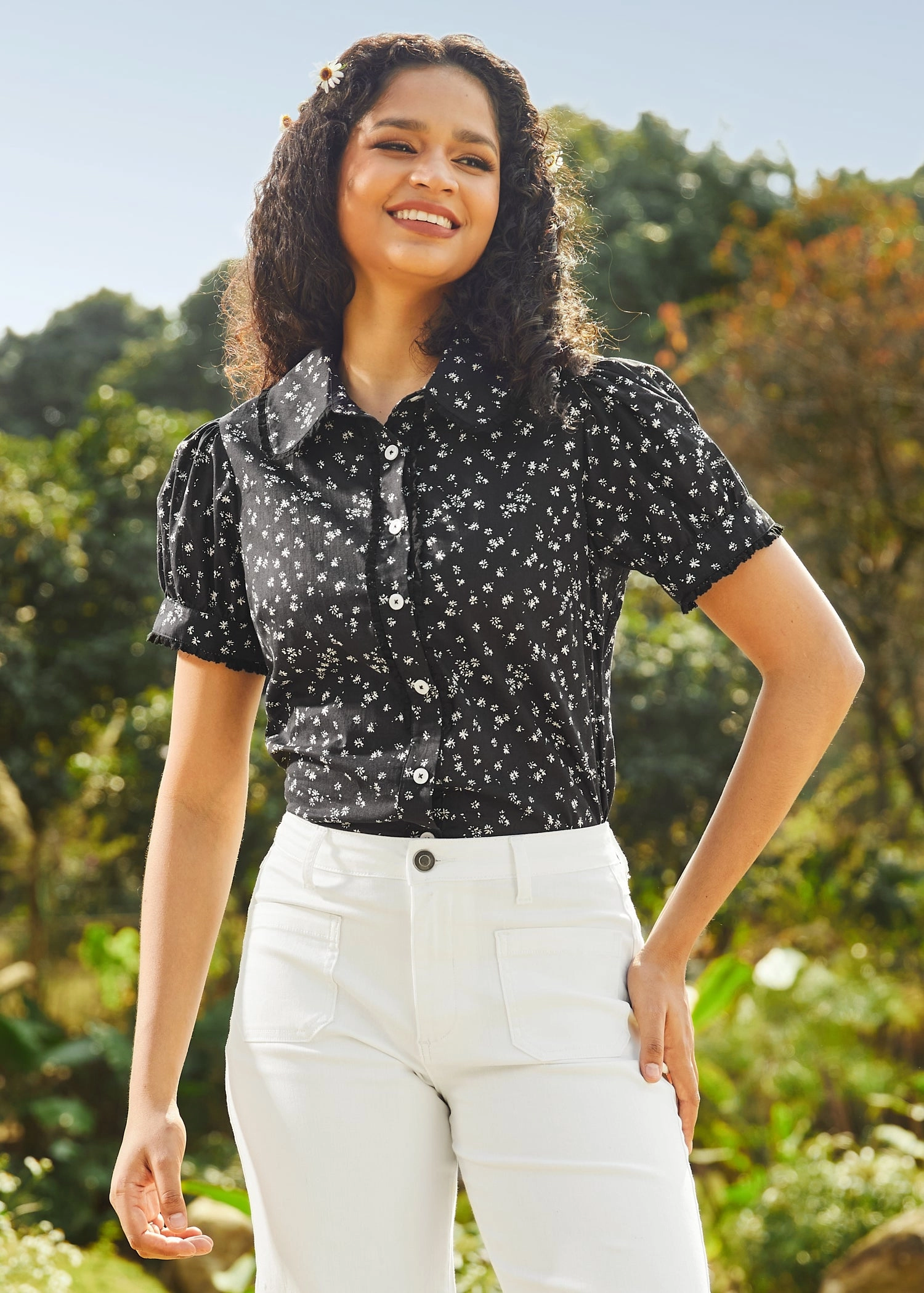 Daydreamer's Delight Button-Up
