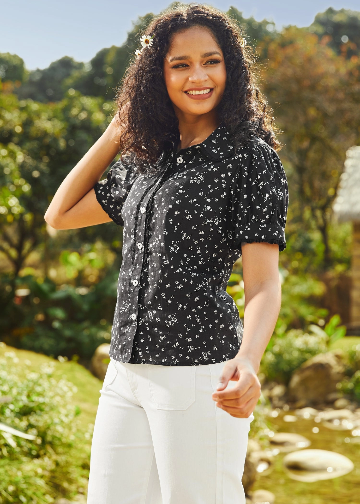 Daydreamer's Delight Button-Up