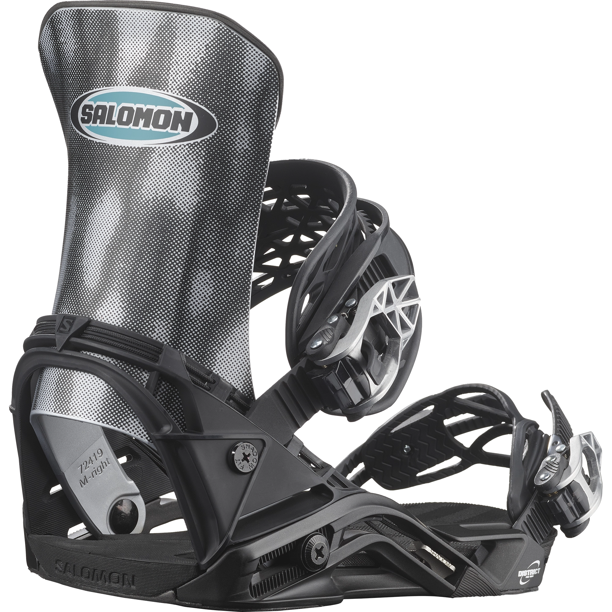 DISTRICT PRO TEAM SNOWBOARD BINDING MEN'S