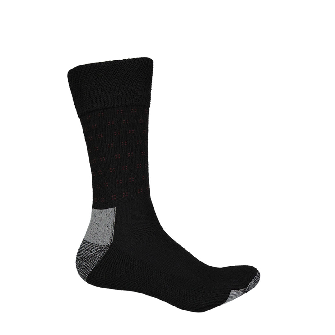 Dr.Scholls - Men's 2 Pack Crew Socks (DSM22034C2C4D01 BKAST)