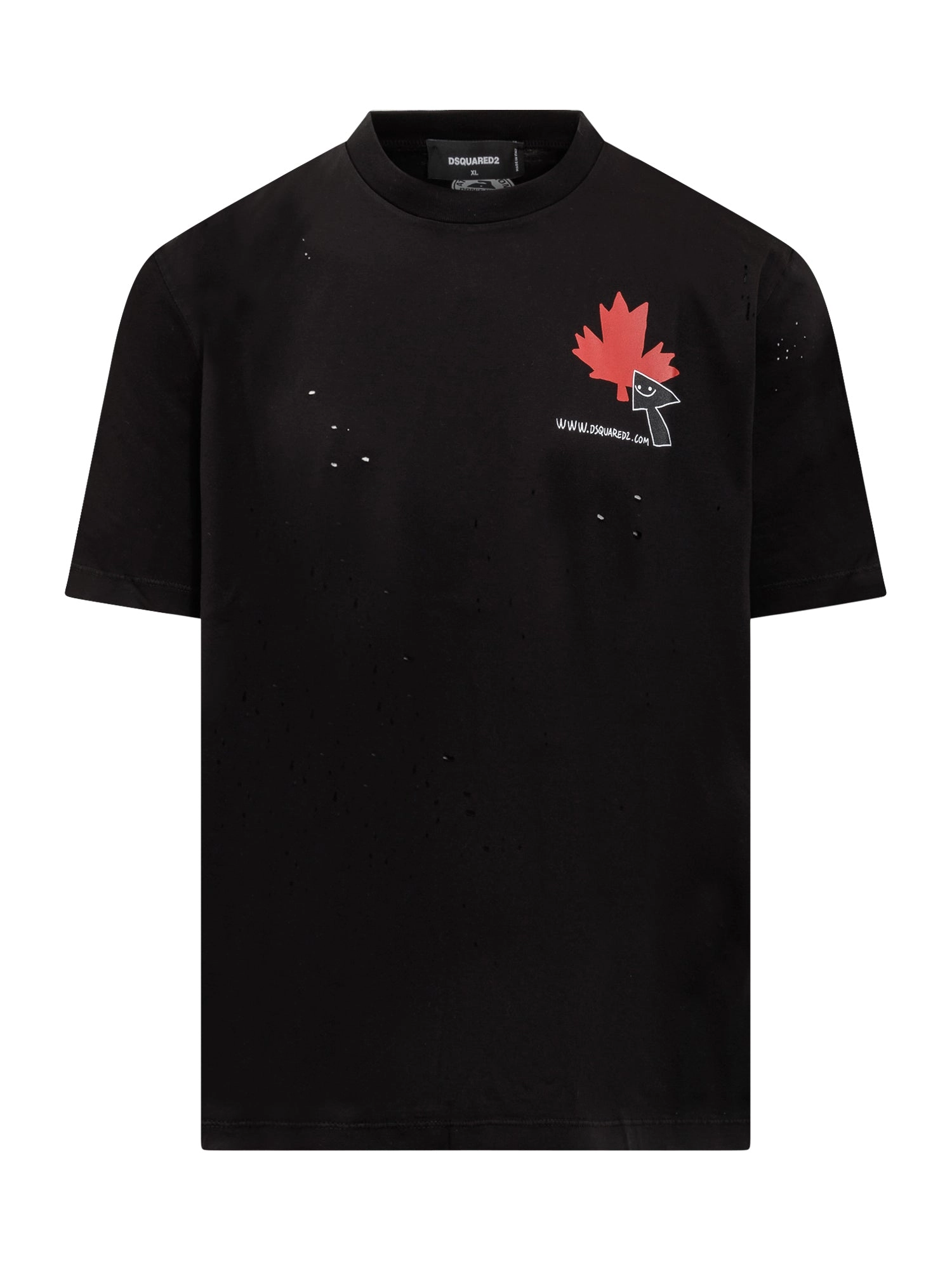 Dsquared2 Logo Print Crewneck T-Shirt