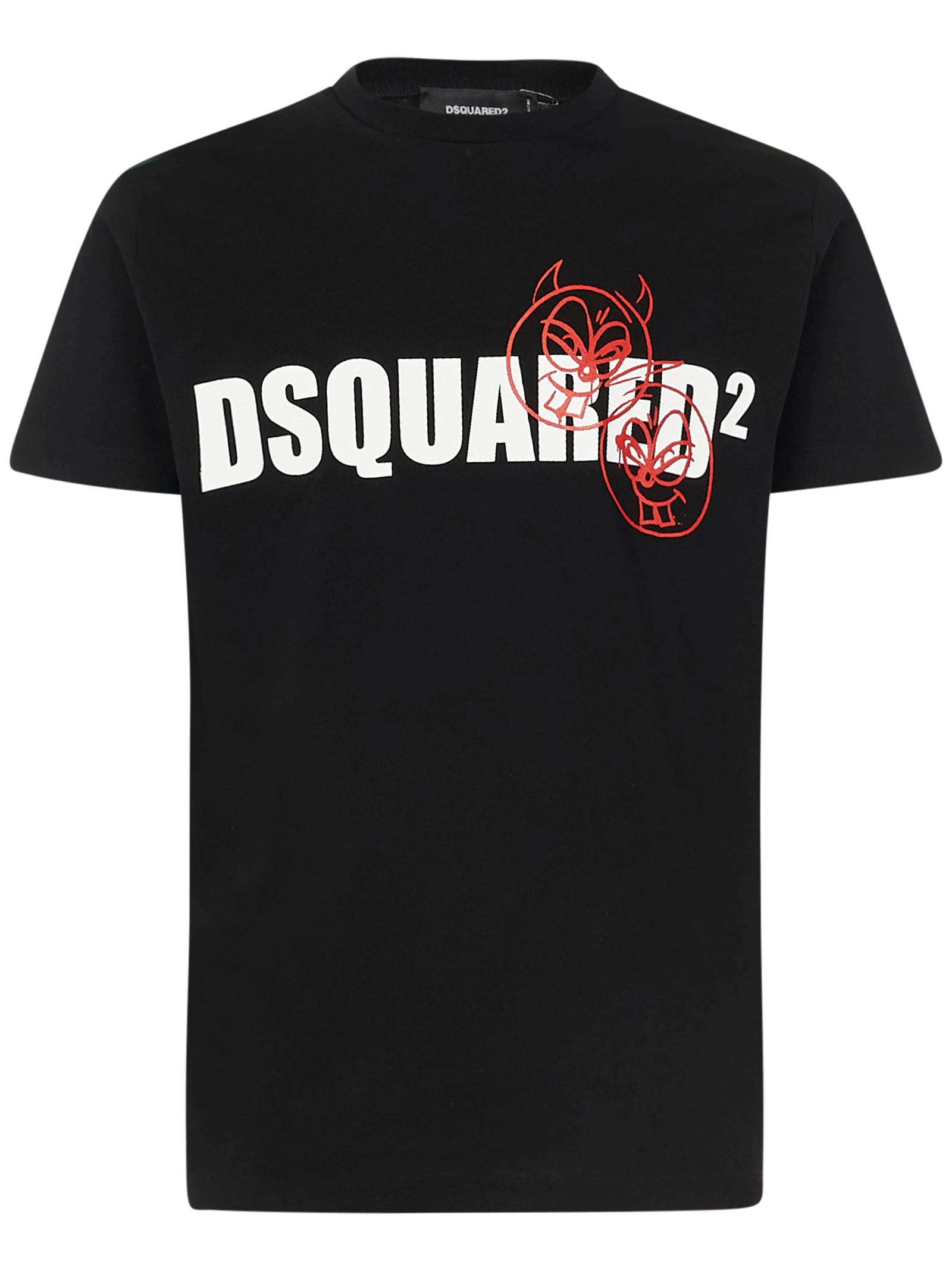 Dsquared2 Logo Printed Crewneck T-Shirt