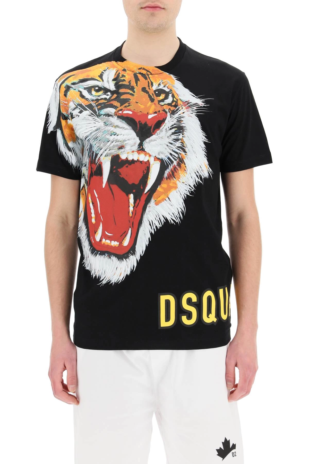 Dsquared2 Tiger Printed T-Shirt