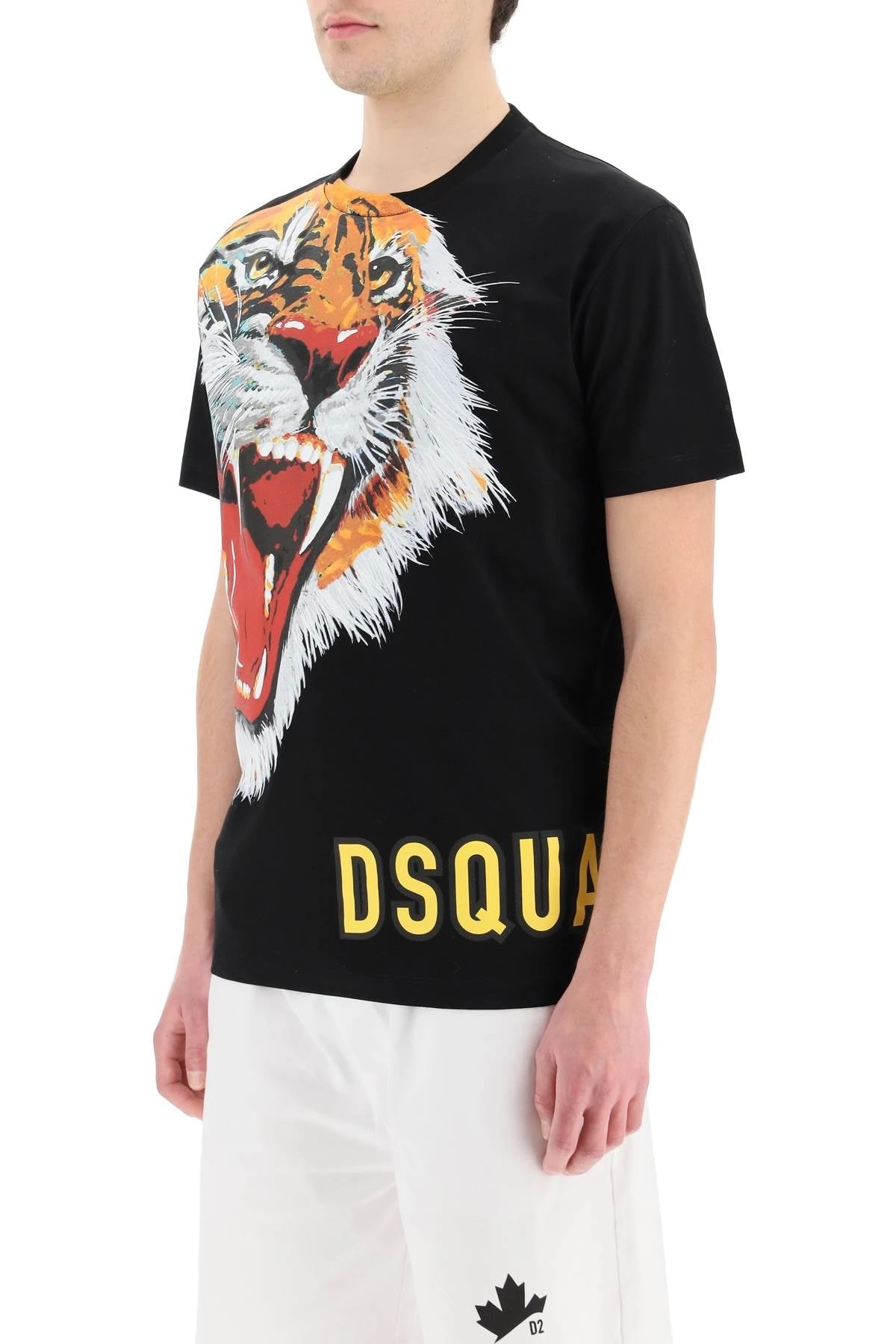 Dsquared2 Tiger Printed T-Shirt