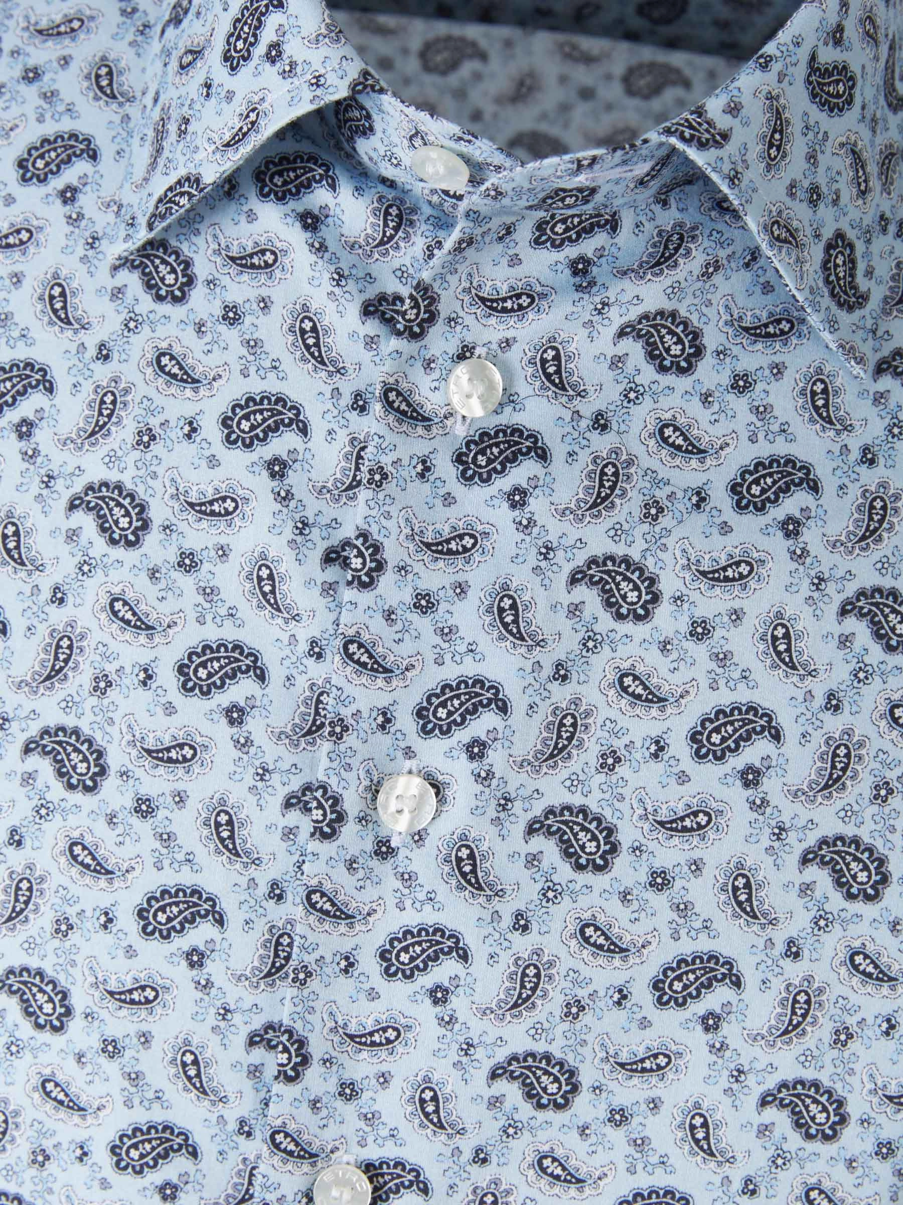 Etro Paisley Print Long-Sleeved Shirt