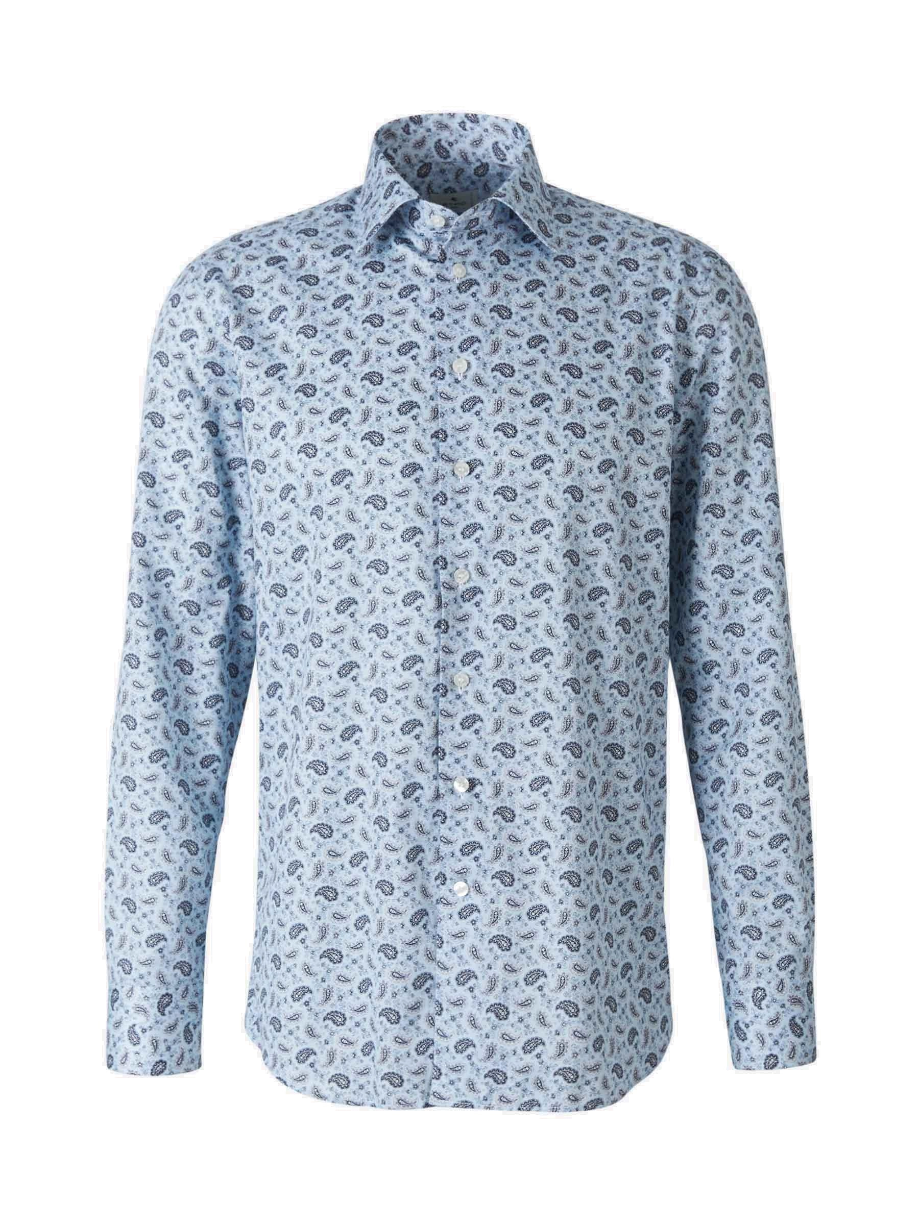 Etro Paisley Print Long-Sleeved Shirt