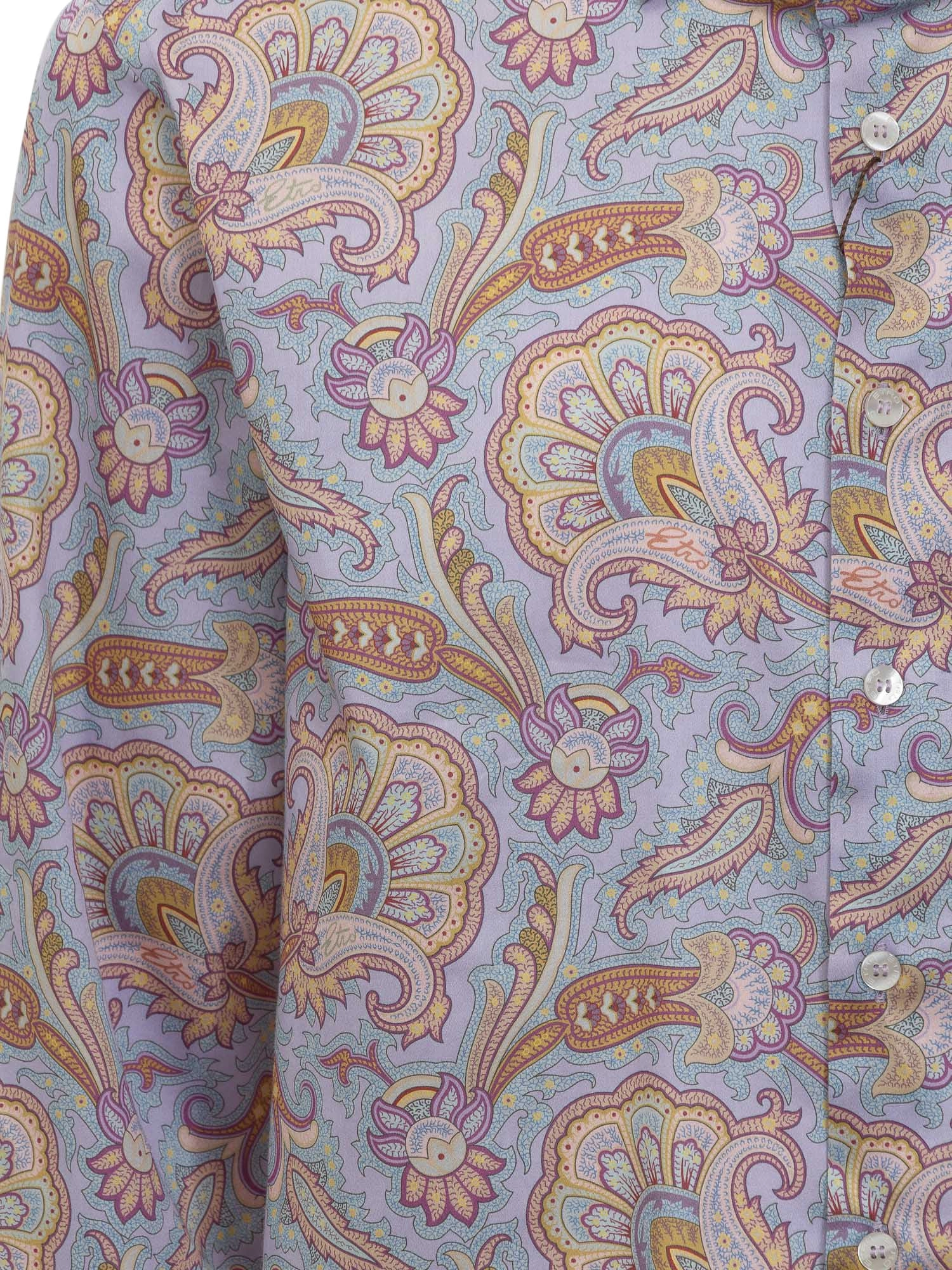 Etro Pattern Printed Buttoned Shirt