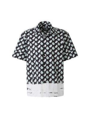 Etro Place Paisley Printed Short-Sleeve Shirt