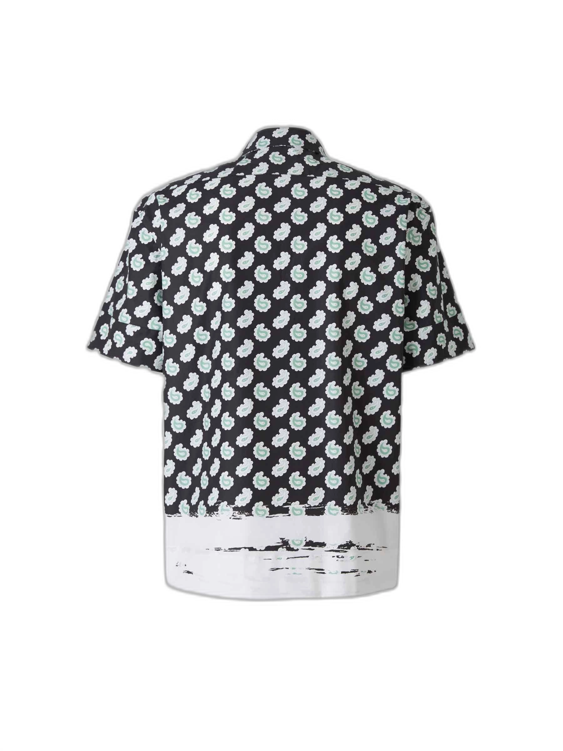 Etro Place Paisley Printed Short-Sleeve Shirt