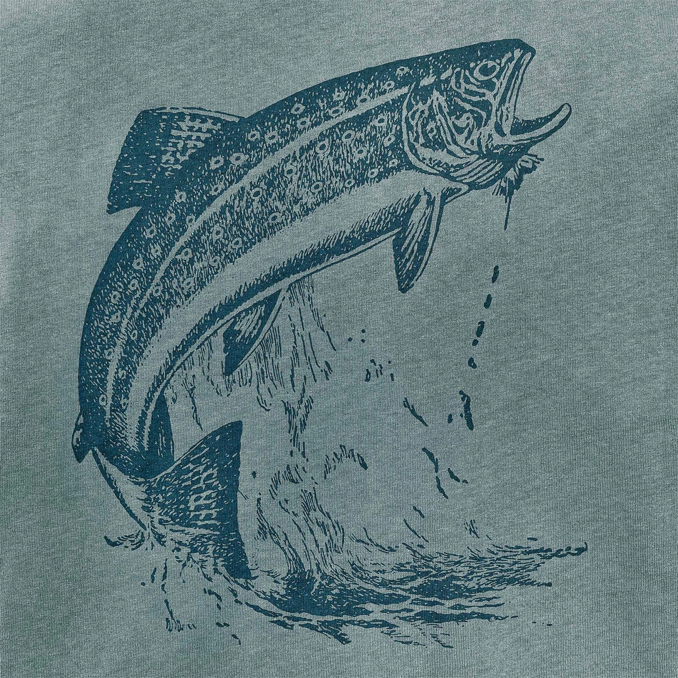 Filson Frontier Graphic T-Shirt Balsam Green / Salmo