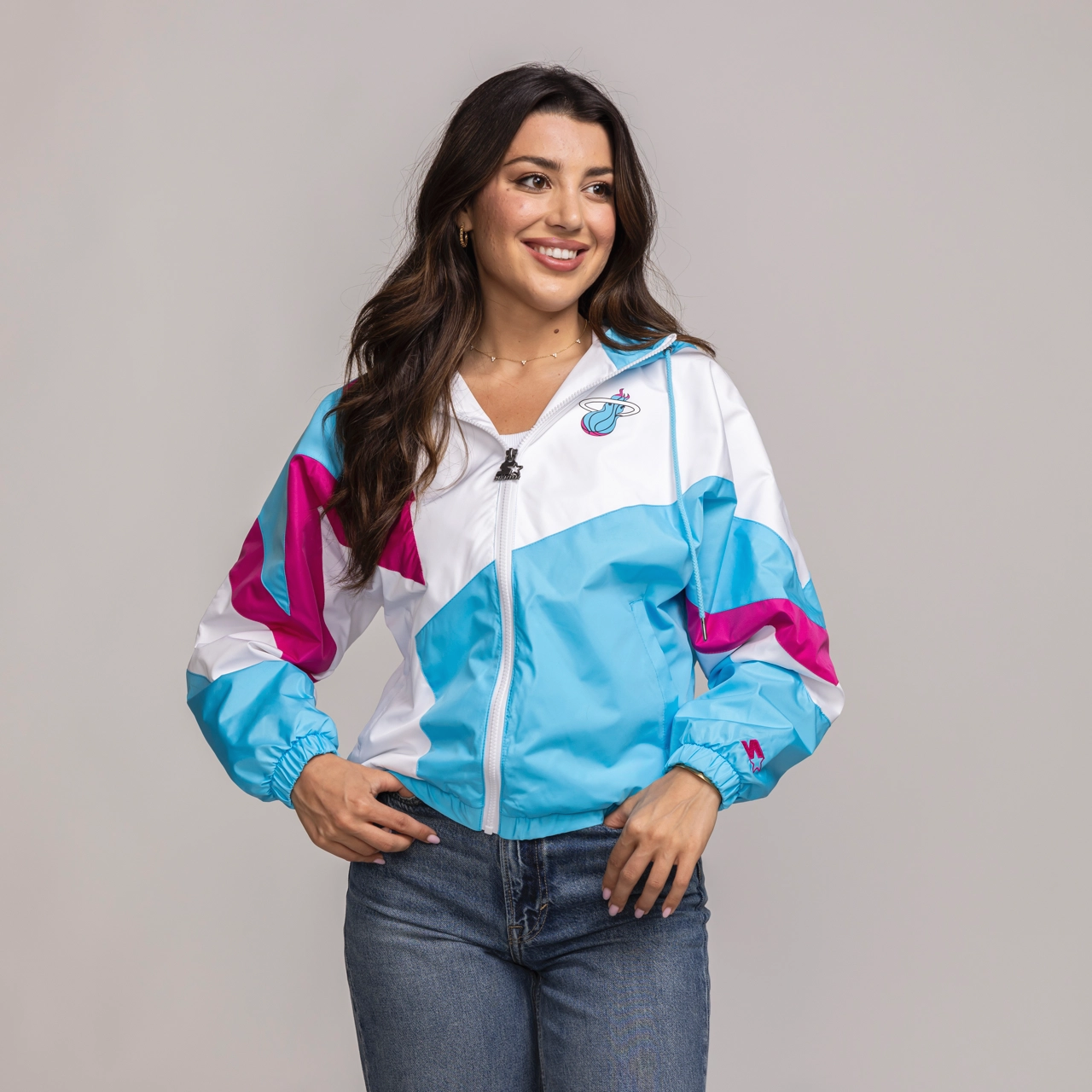 G-III Sports Miami HEAT Original Vice Women's Full Zip Jacket