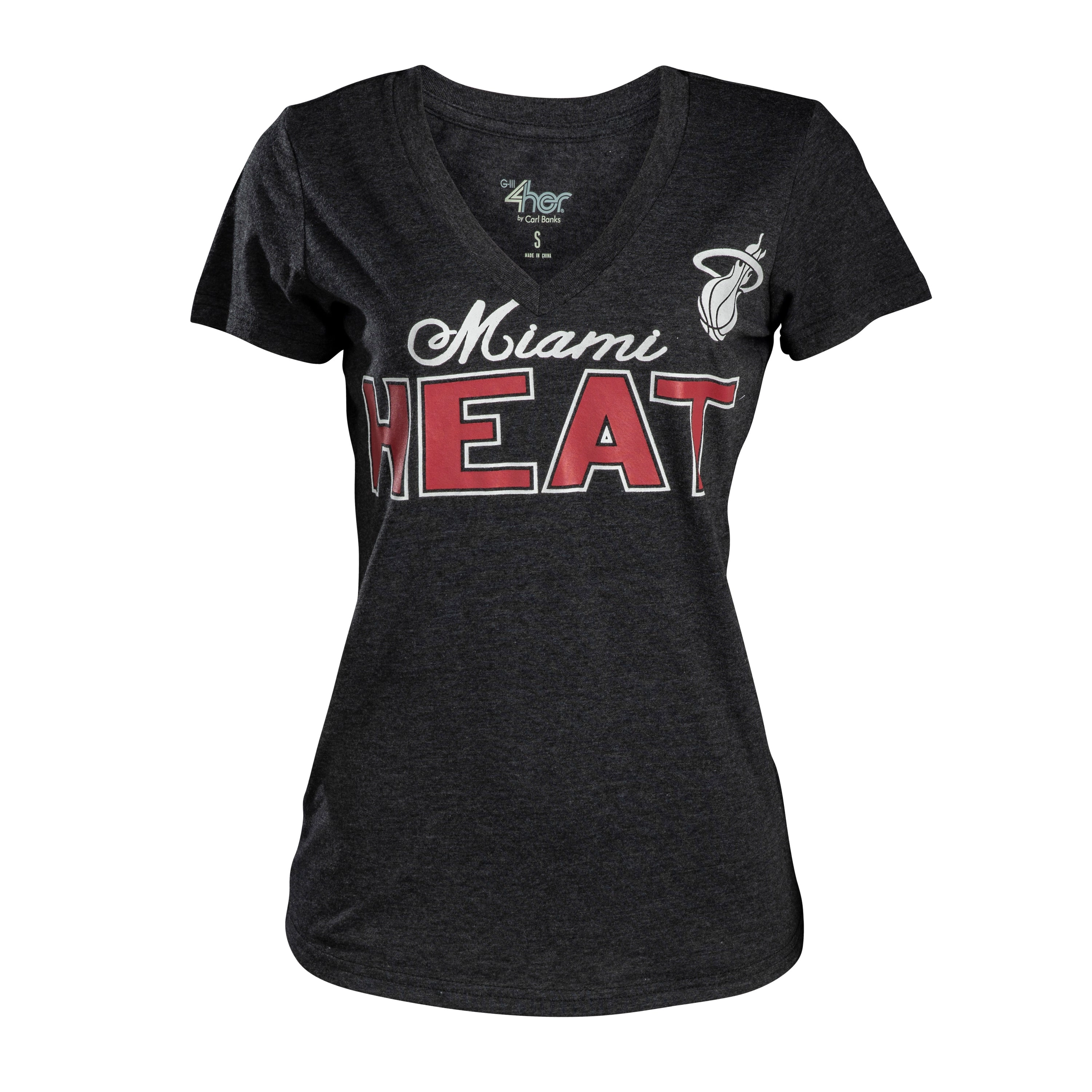 GIII Maimi HEAT Ladies Home Run Tee