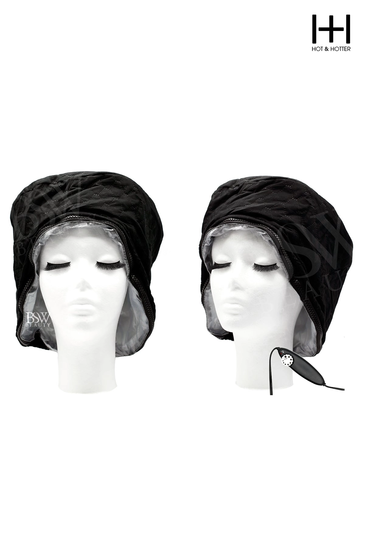 H&H 3IN1 PROFESSIONAL WASHABLE CONDITIONING HEAT CAP #ANN5757