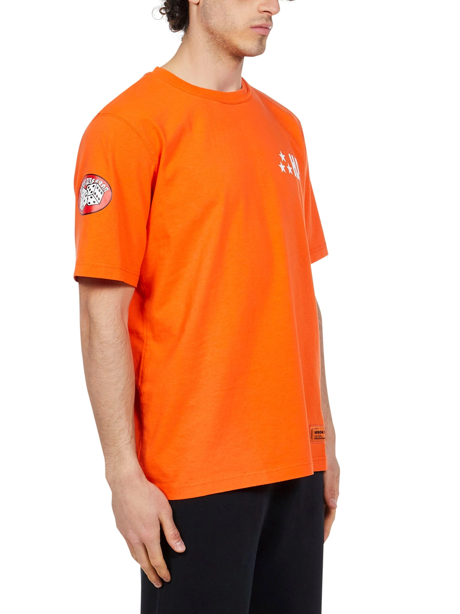 Heron Preston Logo Printed Crewneck T-Shirt