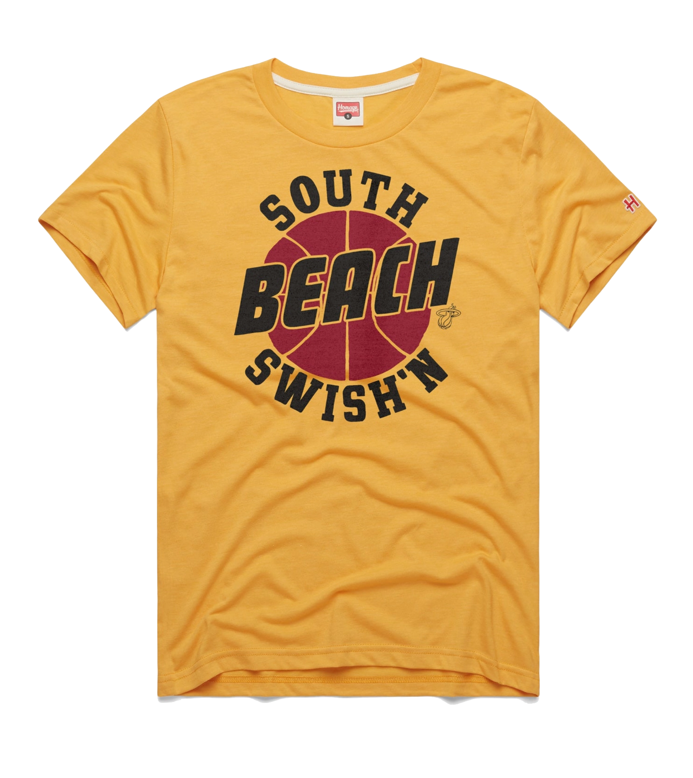 Homage Miami HEAT South Beach Swish'n Tee
