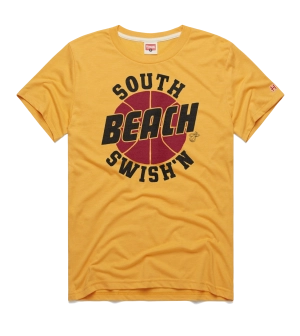 Homage Miami HEAT South Beach Swish'n Tee