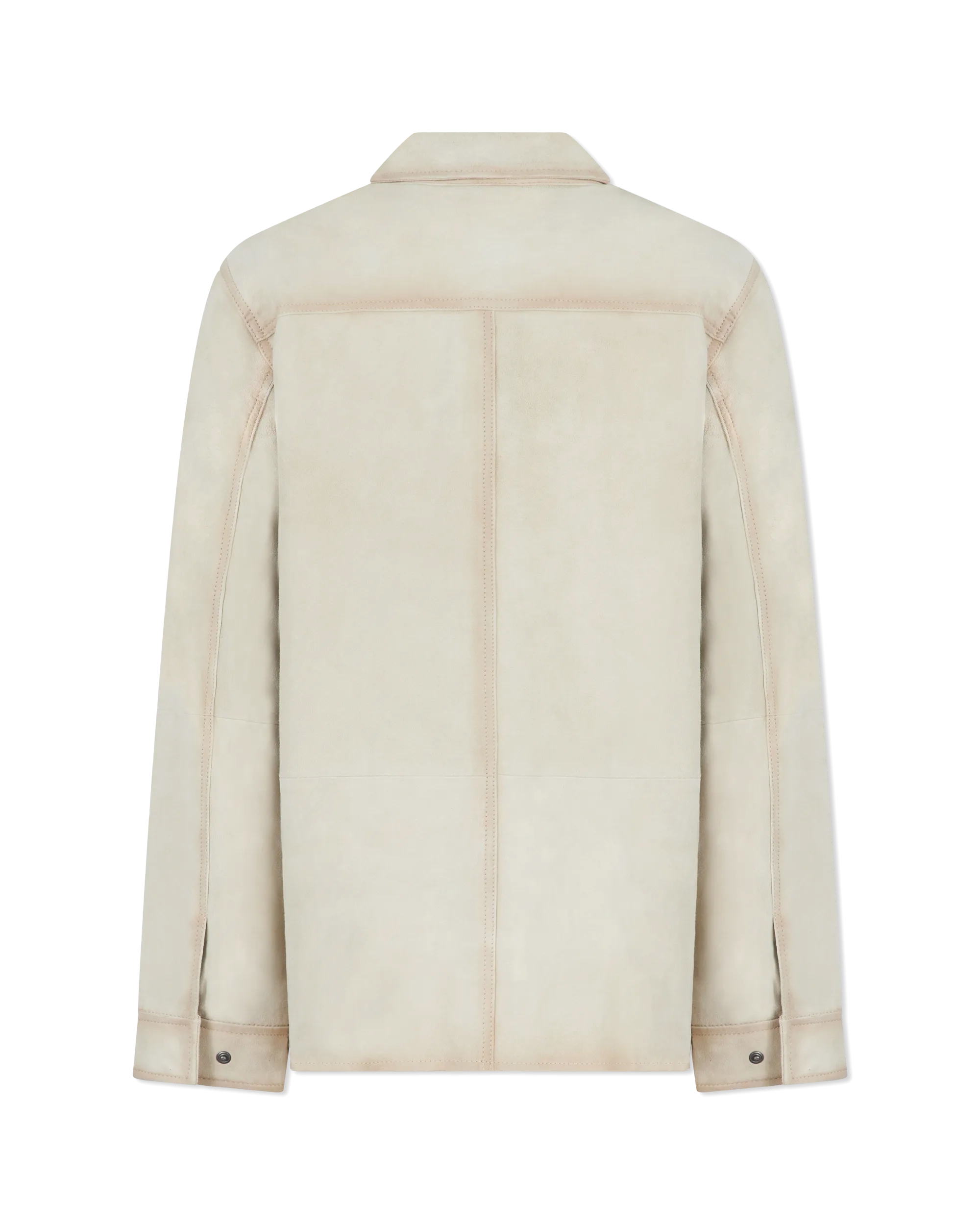 Izzy Leather Shirt Jacket