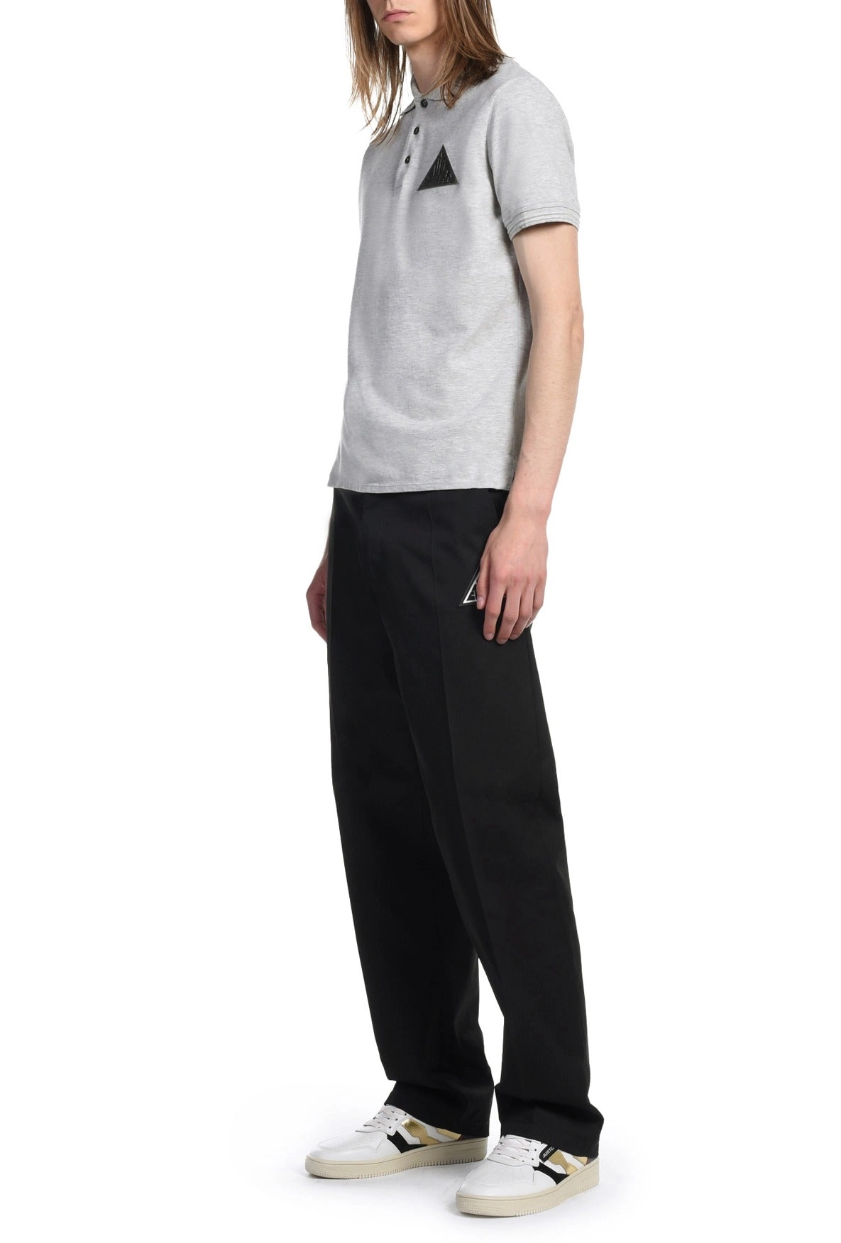 Just Cavalli Logo Patch Polo Shirt