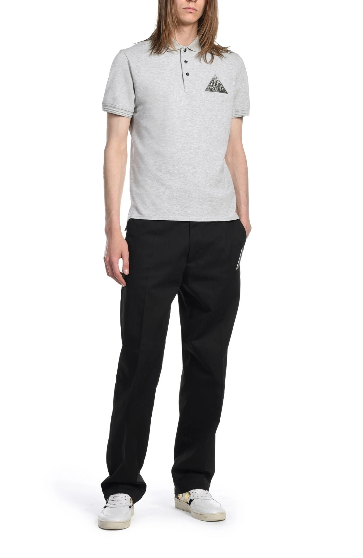 Just Cavalli Logo Patch Polo Shirt