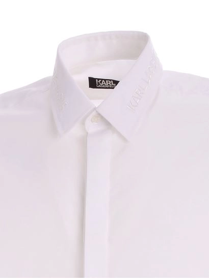 Karl Lagerfeld Long Sleeved Buttoned Shirt
