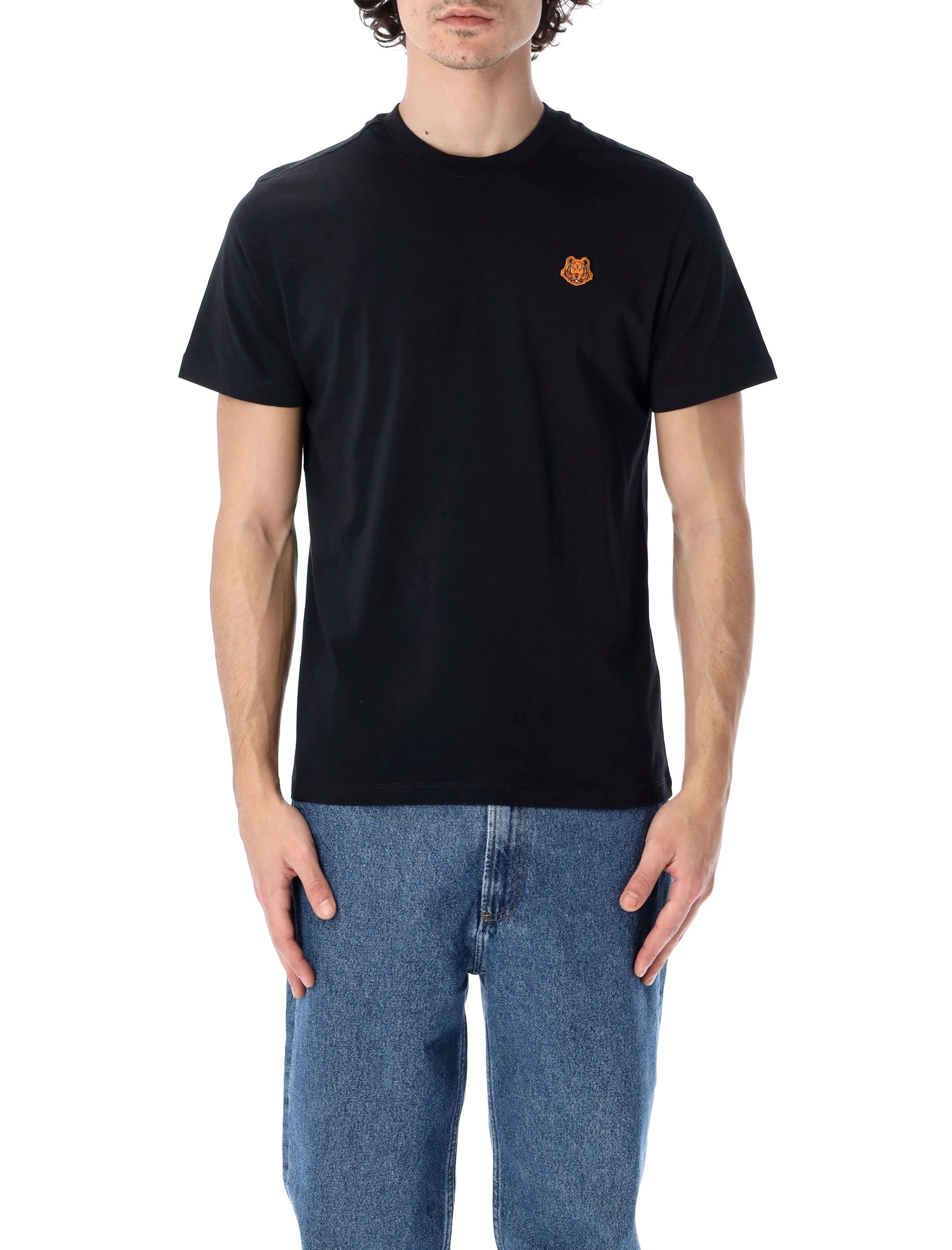 Kenzo Tiger Patch Crewneck T-Shirt