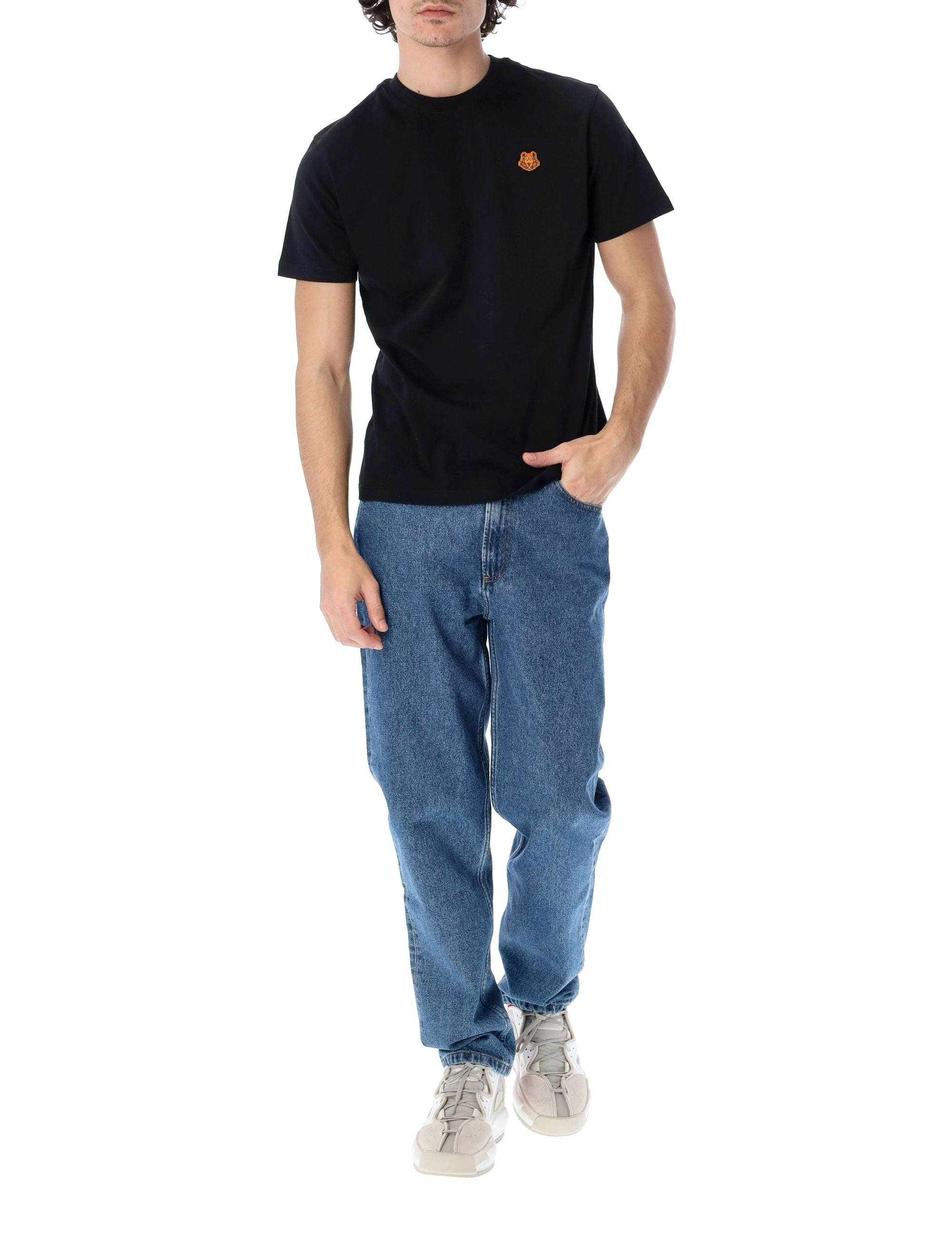Kenzo Tiger Patch Crewneck T-Shirt