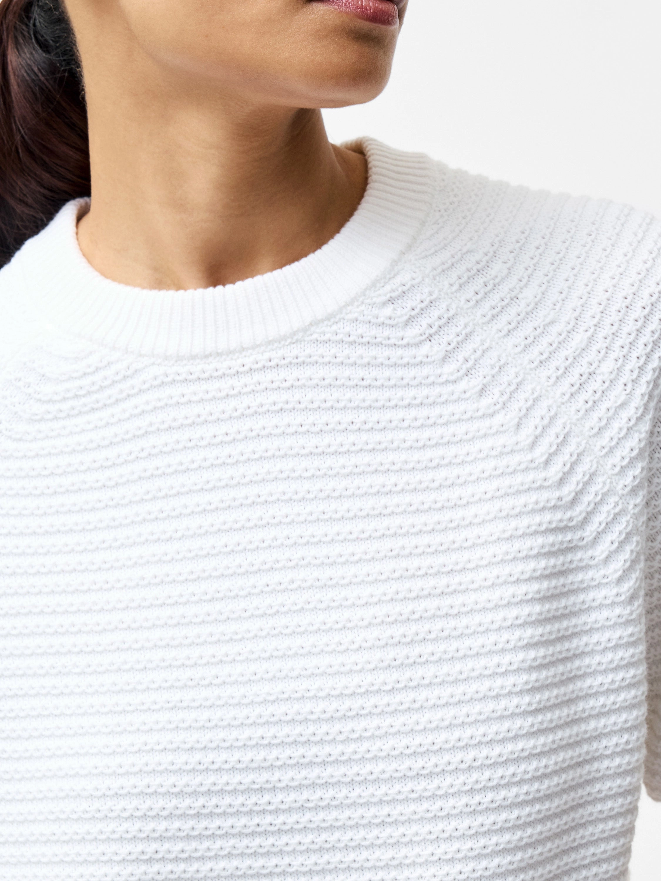 Lily Short Sleeve High Neck Top