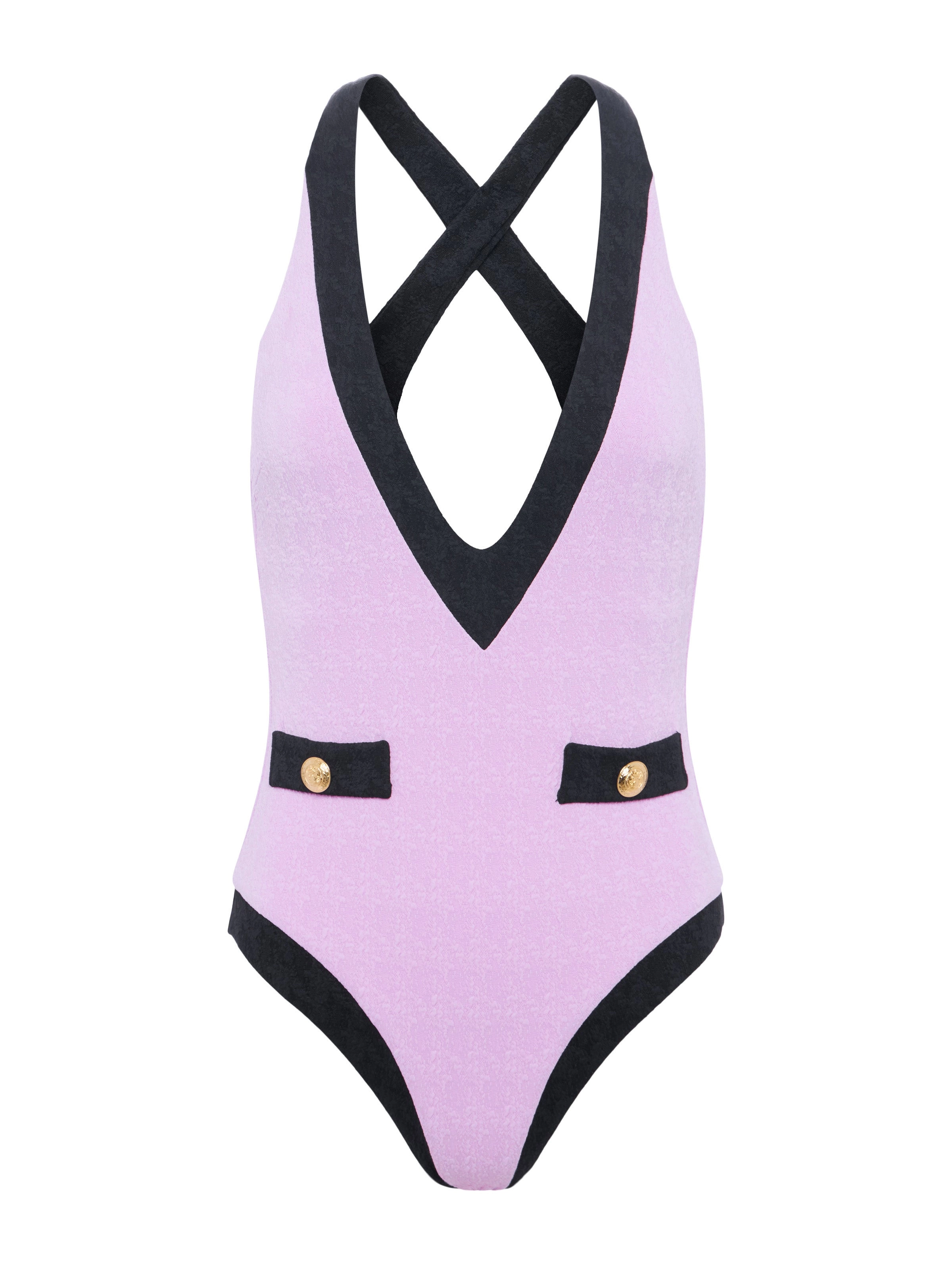 Lisa Plunge One-Piece Swimsuit