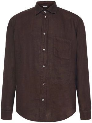 Malo Button-Up Long Sleeved Shirt
